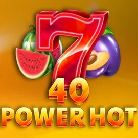 40 Power Hot logo by Amusnet Interactive Happyjokers Casino