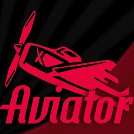 Aviator slot logo by Spribe at Happyjokers CasinoAviator