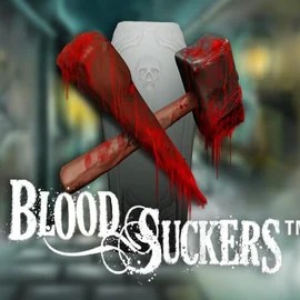 Blood Suckers slot logo by NetEnt at Happyjokers CasinoBlood Suckers