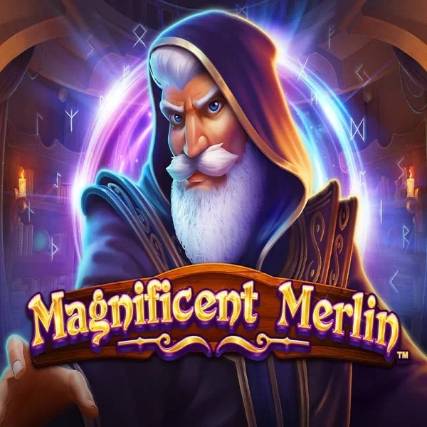 Magnificent Merlin game by Greentube – logo hosted on Happyjokers Casino